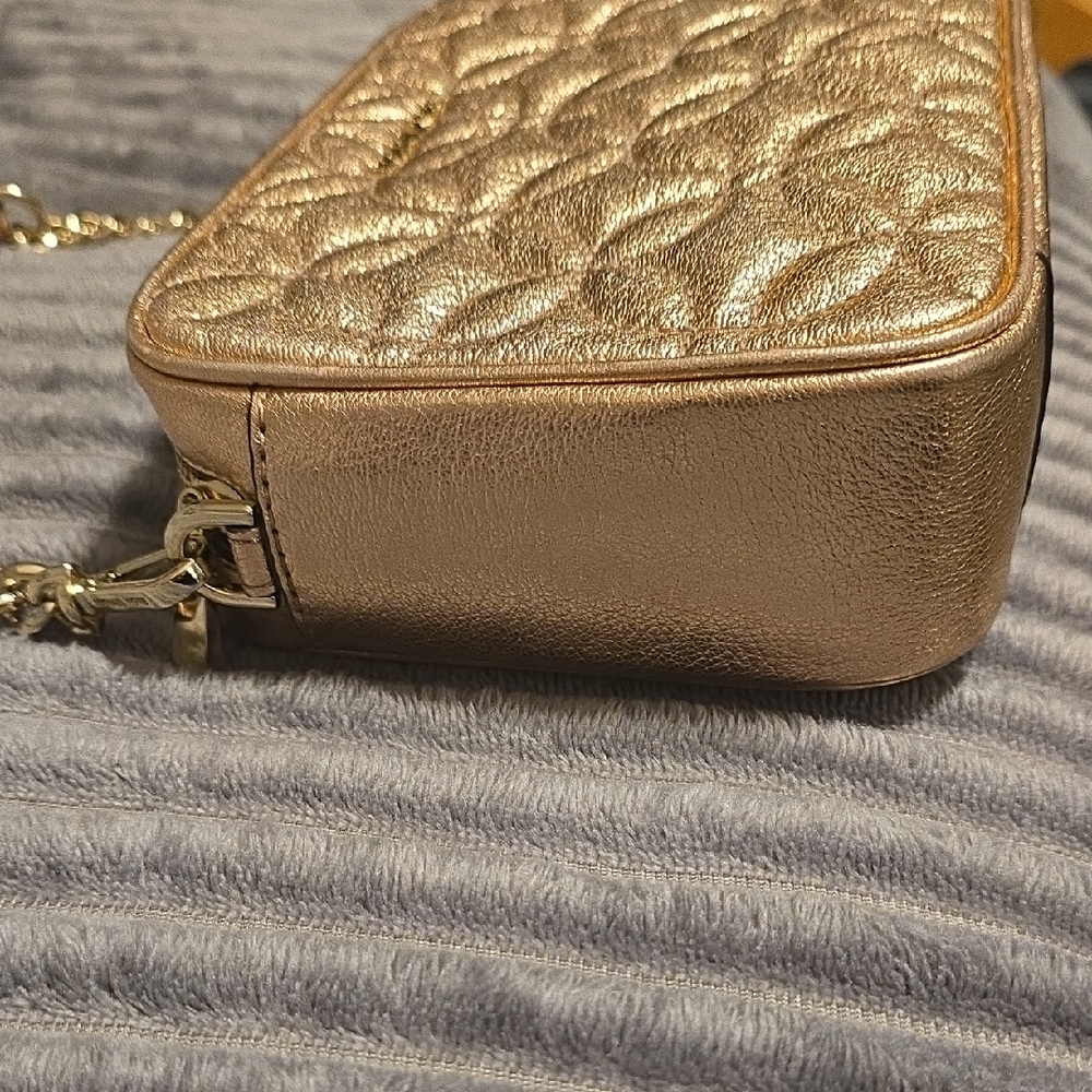 Michael Kors Metallic Rose Crossbody Bag - Picture 11 of 16